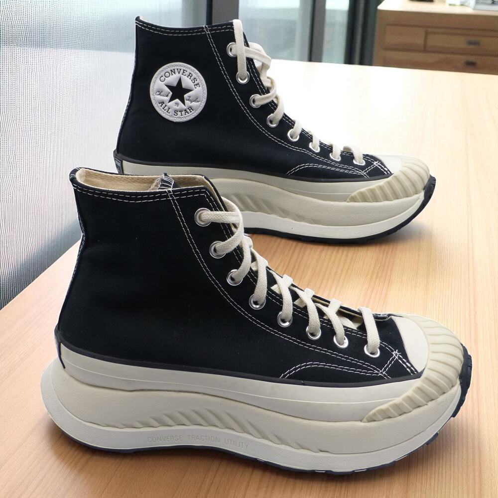 Converse All Star 70 Hi AT-CX Black Egret High Top Sneakers Men's 9 Women’s 10.5